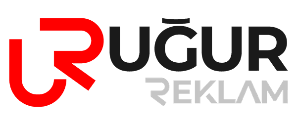 Uğur Reklam logosu, açık zemin