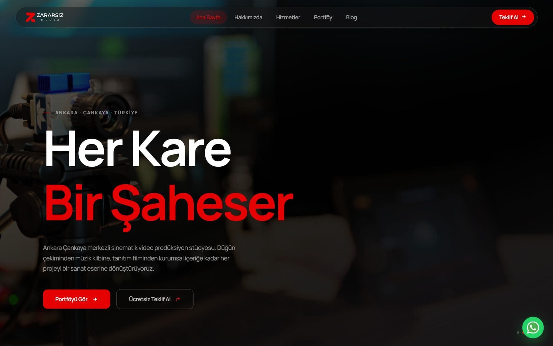 Zararsız Medya web sitesi